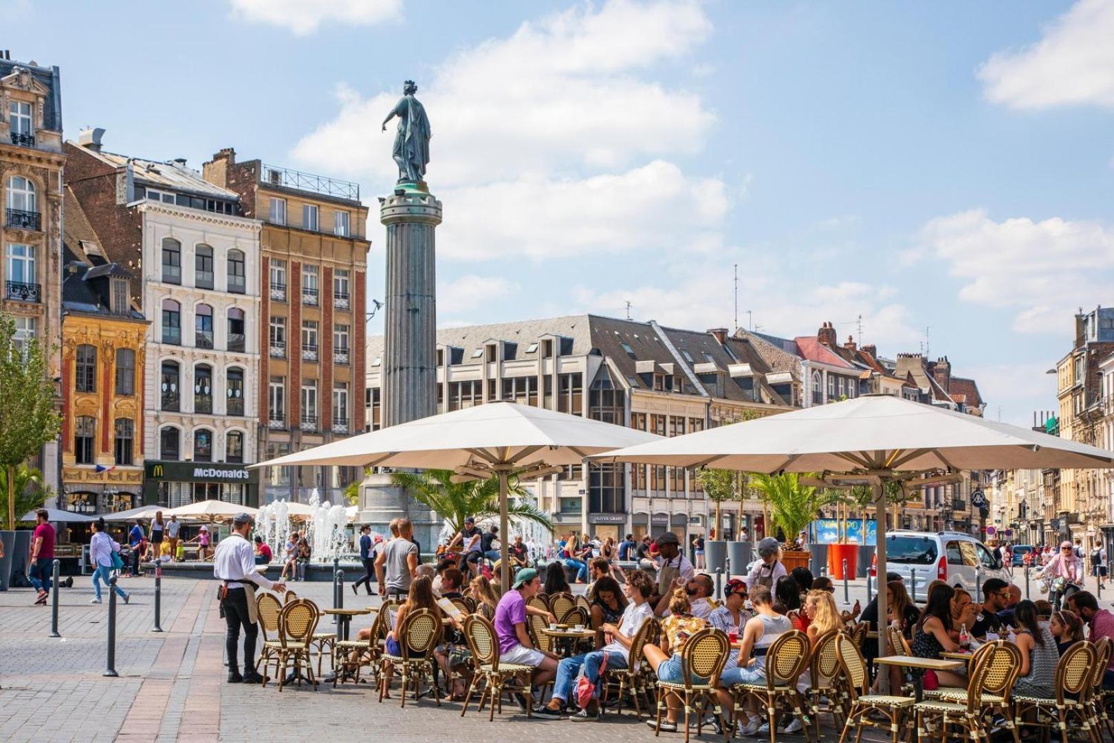 Equipped Studio In Vieux-Lille Near Grand Place Luaran gambar